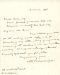 Ellinger, Esther Parker: To Boas. 1918 Mar. 13