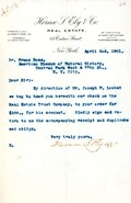 Ely, Horace: To Boas. 1901 April 2