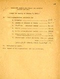 Emergency Society for German and Austrian Science and Art: Meeting notes. 1921 Jan. 7