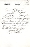 Erbslöh, Rudolf: To Boas, E.L.. 1904 June 30