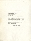 Evans, Richard P.: From Boas. 1919 Oct. 24