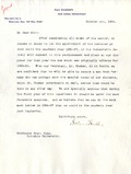 Hadley, Arthur T.: To Boas. 1905 Oct. 6