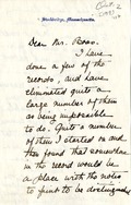 Hague, Eleanor: To Boas. 1919 Oct. 2