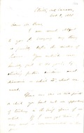 Hale, Horatio: To Boas. 1888 Oct. 8