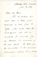 Hale, Horatio: To Boas. 1889 Jan. 14