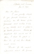 Hale, Horatio: To Boas. 1890 Jan. 6