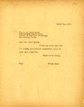 Harrington, John P.: From Boas. 1929 Mar. 18