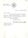 Huntington, Archer M.: To Boas. 1909 Mar. 29