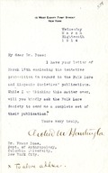 Huntington, Archer M.: To Boas. 1914 Mar. 18