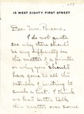 Huntington, Archer M.: To Parsons, Elsie Clews. 1920 June 1