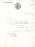 Huntington, Archer M.: To Boas. 1920 Sept. 15