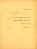 Hurston, Zora Neale: From Boas. 1935 Mar. 20