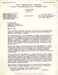 Hyman, Joseph C.: To Boas. 1933 May 10