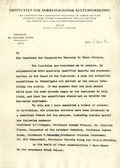 Institute for Comparative Research in Human Culture: From Nansen, F.. 1926 Apr. 12