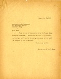 Isaacson, Charles D.: From Boas. 1931 Sept. 3