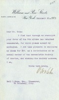 Kahn, Otto: To Emil L. Boas. 1905 Feb. 23