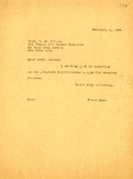 Kallen, Horace M.: From Boas. 1934 Feb. 1