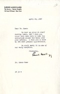 Keely, Paul: To Boas. 1937 Apr. 23