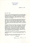 Keller, Helen: To Boas. 1940 Nov. 12