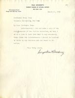 MacCurdy, George Grant: To Boas. 1919 Mar. 11