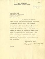 MacCurdy, George Grant: To Boas. 1932 Mar. 21