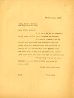 MacIver, Robert M.: From Boas. 1935 Feb. 20