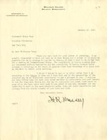 Mussey, Henry Raymond: To Boas. 1929 Jan. 16