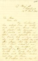 Mutch, Jessie A. (Mrs. James S.): To Boas. 1906 Nov. 14