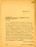 National Research Counci: From Boas. 1923 Apr. 13