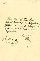 Neumayer, Georg von: To Boas. 1906 July 15