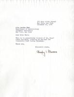 Newman, Stanley S.: To Boas. 1939 Dec. 14