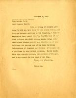 Norris, George W.: From Boas. 1942 Nov. 9