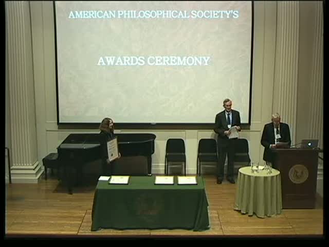 Presentation of Society Awards and Prizes