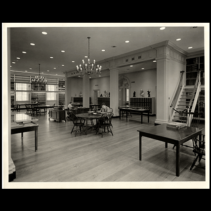 10. Construction of Library Hall, July 31, 1958