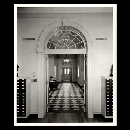 8. Construction of Library Hall - April 30, 1958