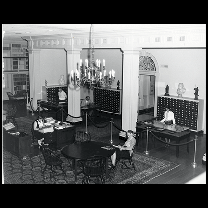 10. Construction of Library Hall, May 29, 1958