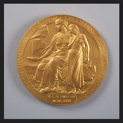 Nobel Prize medal reverse